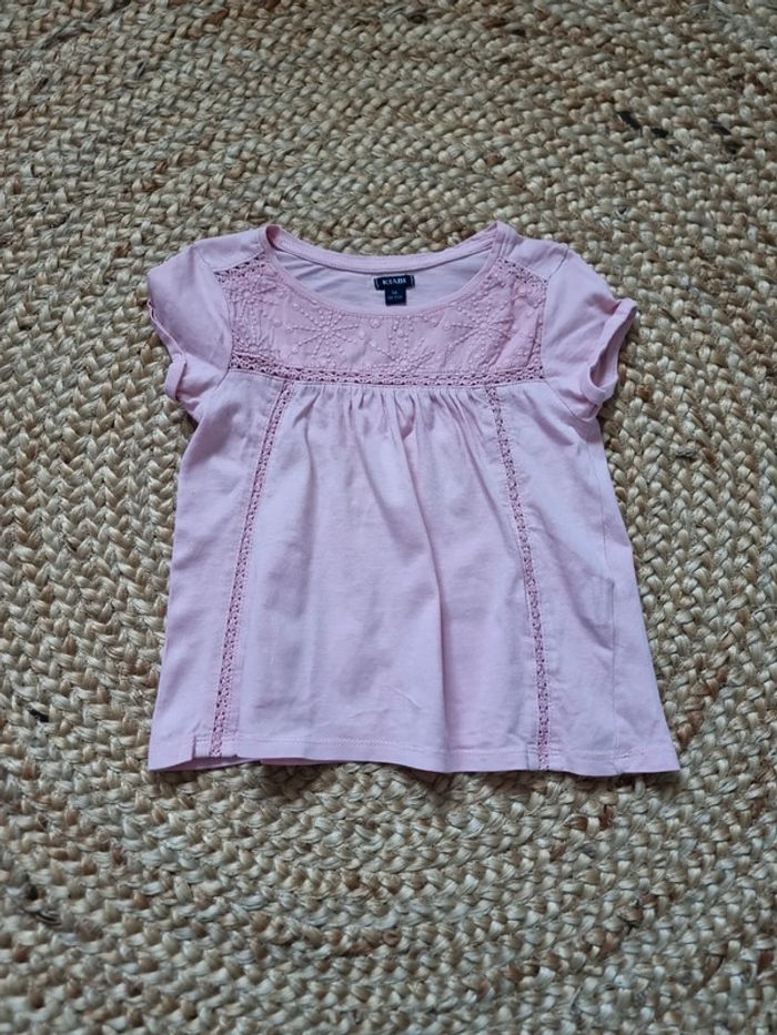 Tee shirt kiabi rose 5 ans