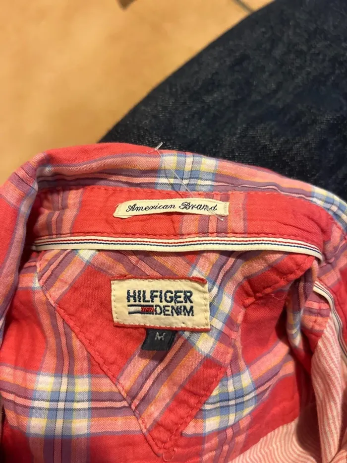 Superbe chemise parisienne - comme neuve - tommy hilfiger - taille m - photo numéro 5