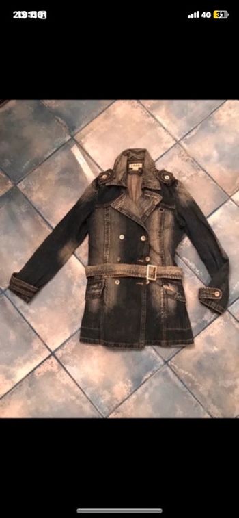 Trench en jean t 38