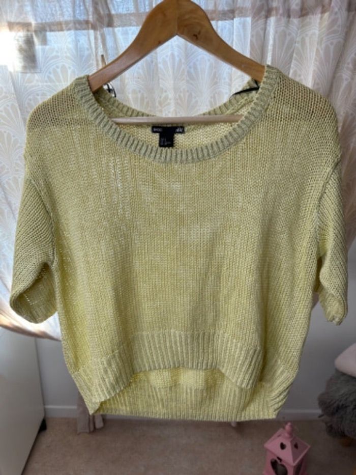 Pull jaune
