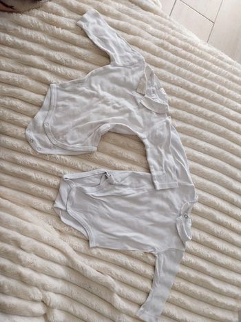 2 bodies jacadi 6 mois