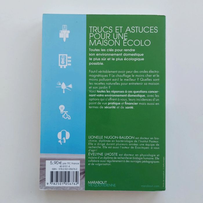 Livre - Trucs et astuces pour une maison écolo - photo numéro 2