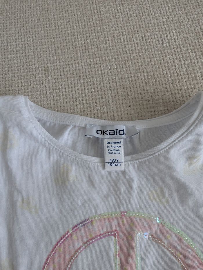 T-shirt Okaïdi 4 ans - photo numéro 3