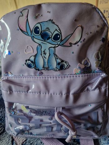 Sac à dos Stitch mauve