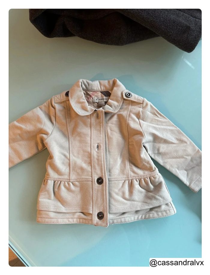 Veste beige Burberry