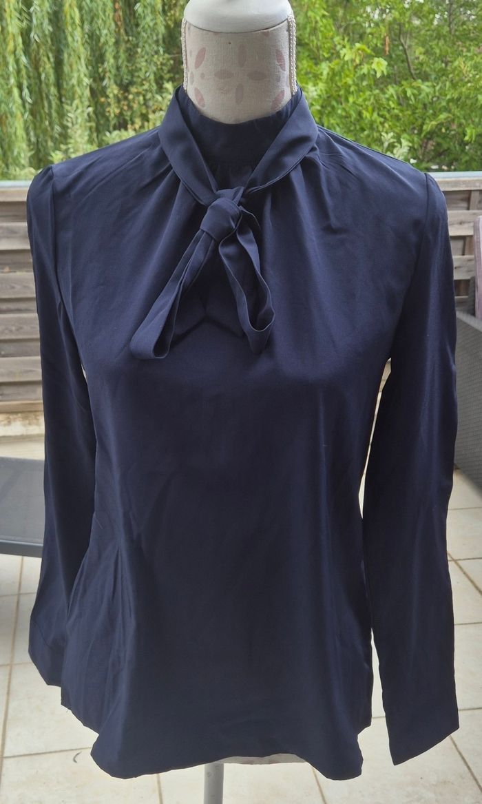 Blouse bleu marine