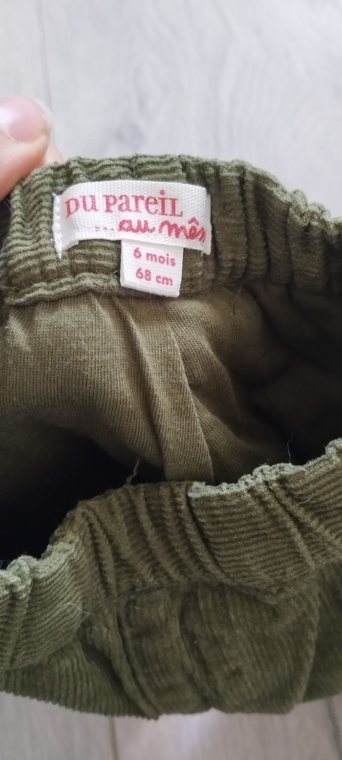 Pantalon garçon 6 mois du pareil au même - photo numéro 3