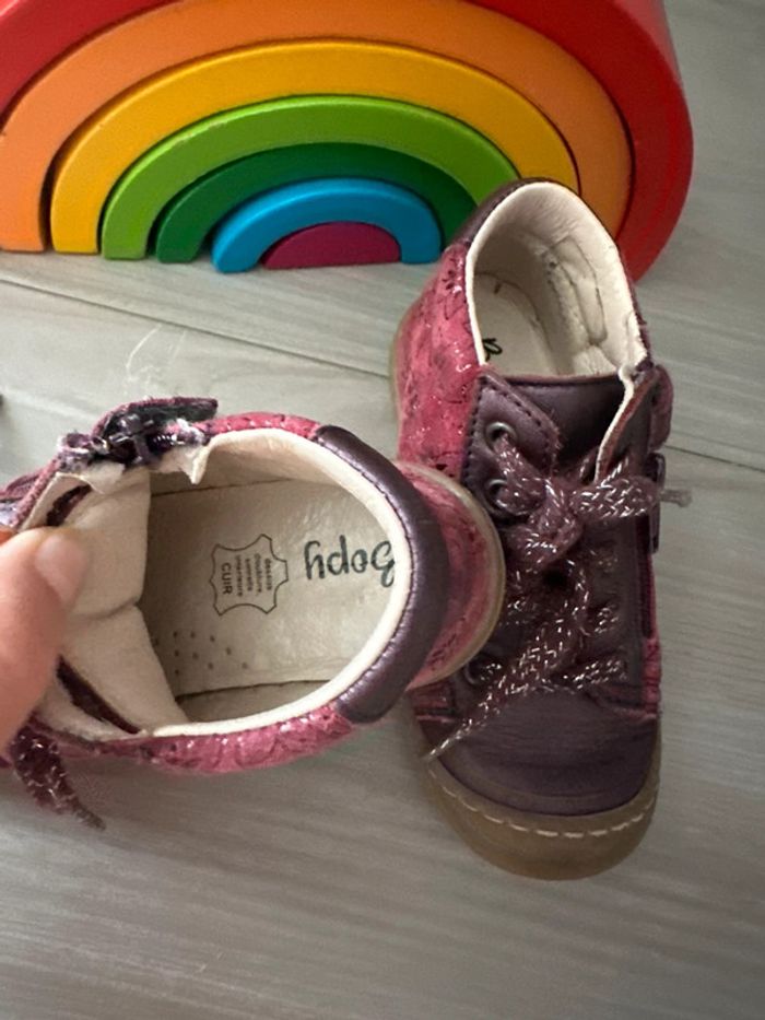 chaussures Bopy  en cuir, taille 23 - photo numéro 2