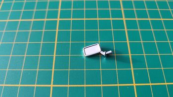 Rétroviseur gauche référence 30 64 9187 pièce détachée Playmobil #C45