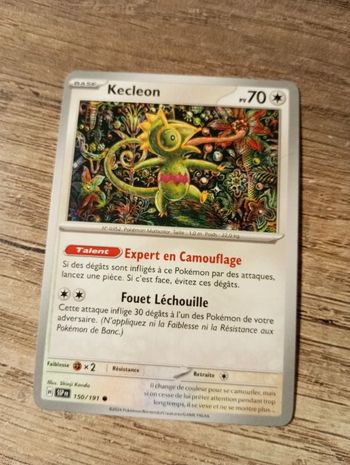 Carte pokémon "Kecleon"
