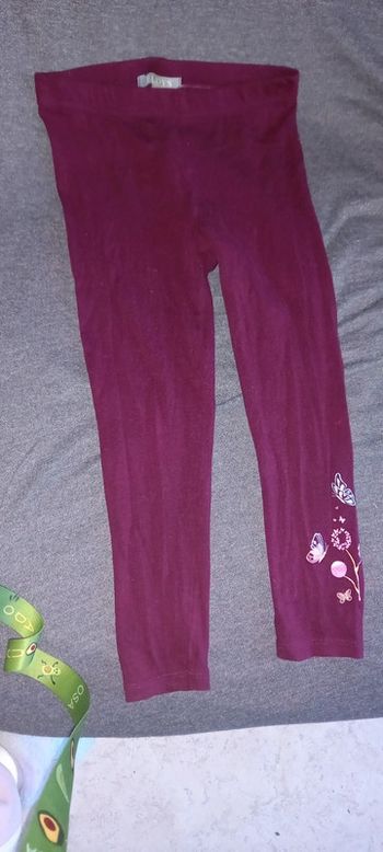 Legging 5 ans juste lave