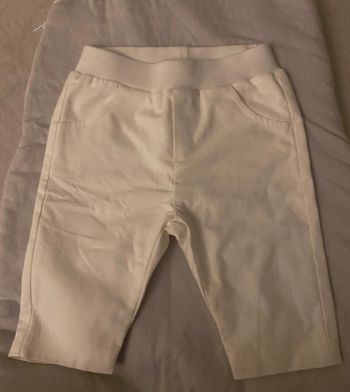 Pantalon blanc mixte