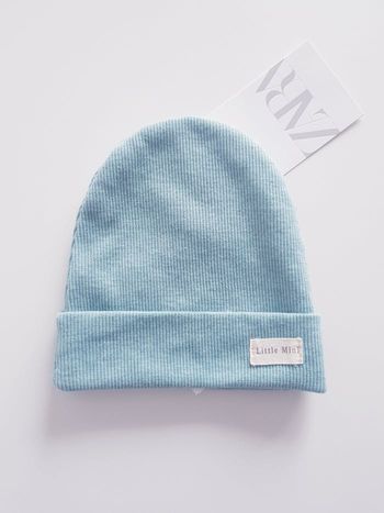 Bonnet - 6 à 12 mois - Vert d'eau - Neuf avec étiquette !