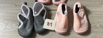 Lot chaussons taille 21