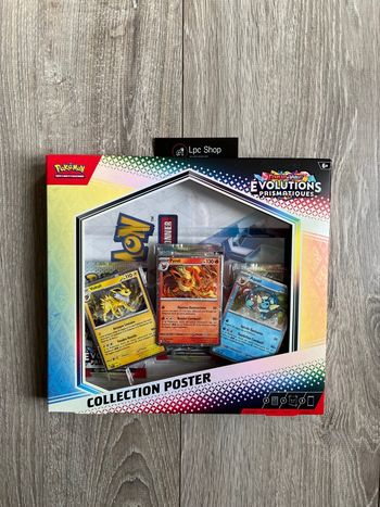 POKÉMON COFFRET POSTER - EVOLUTIONS PRISMATIQUES EV 8.5 - FR - NEUF & SCELLÉ