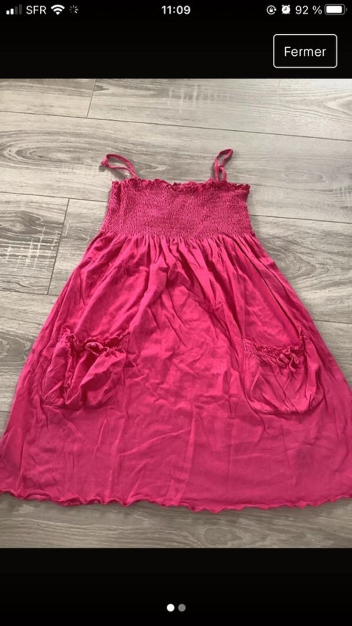 Robe fushia