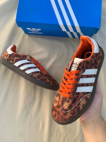 Adidas Samba Preloved Léopard Rouge 39⅓