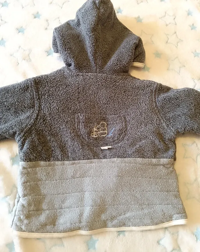 Manteau hiver gris - photo numéro 6