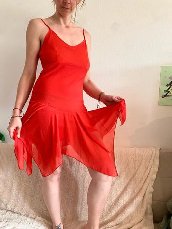Robe Rouge légère T.38 🔄