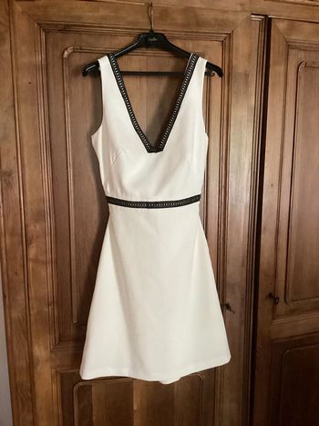 Robe dos nu couleur crème Morgan t36