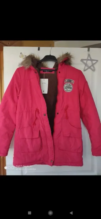 Doudoune veste fourrée S