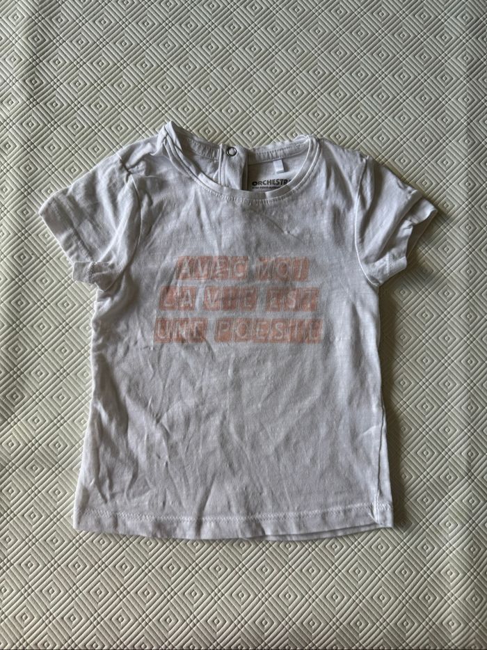Lots tee-shirts bébé fille - photo numéro 3