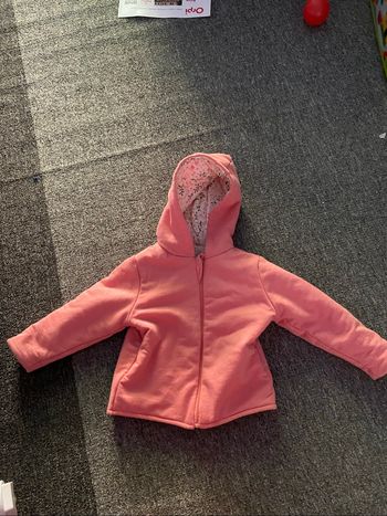 Veste fille rose 6 mois