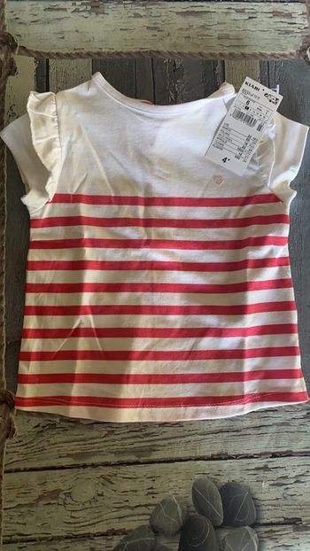 Tee shirt manches courtes Kiabi