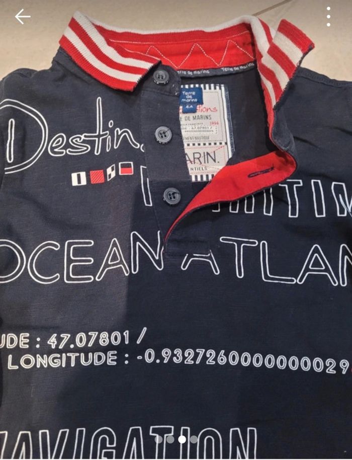 Polo terre de marins 4 ans - photo numéro 2