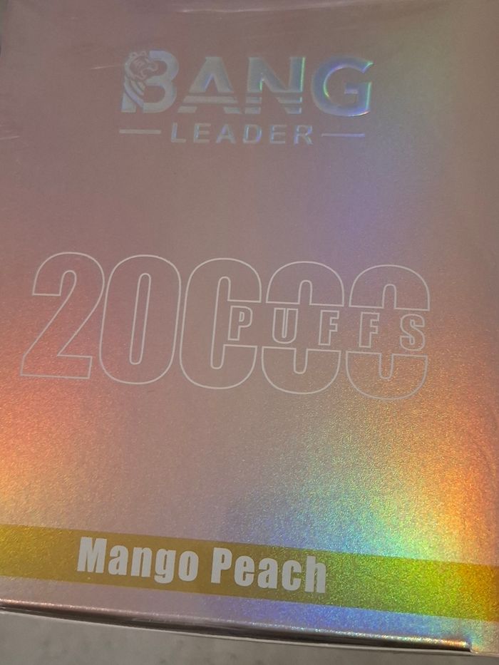 Boite 10 Vape 20 000 mangue pêche - photo numéro 3