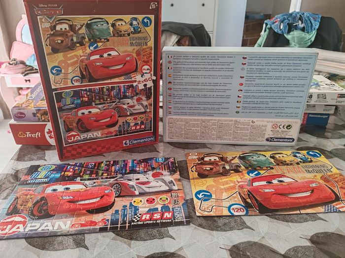 Puzzle cars 2 x60 pièces