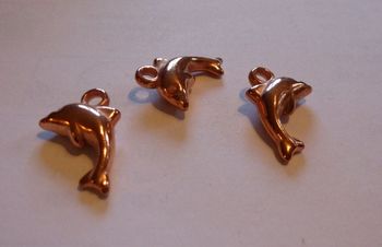 Lot de 3 breloques - dauphin