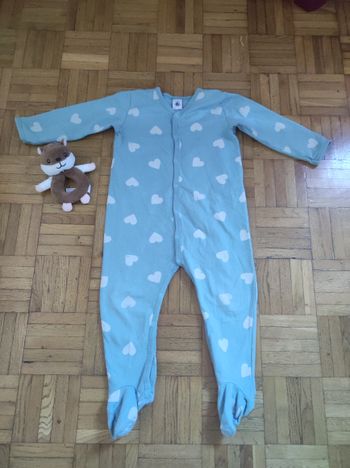 Pyjama léger vert d'eau  Petit Bateau 24 mois