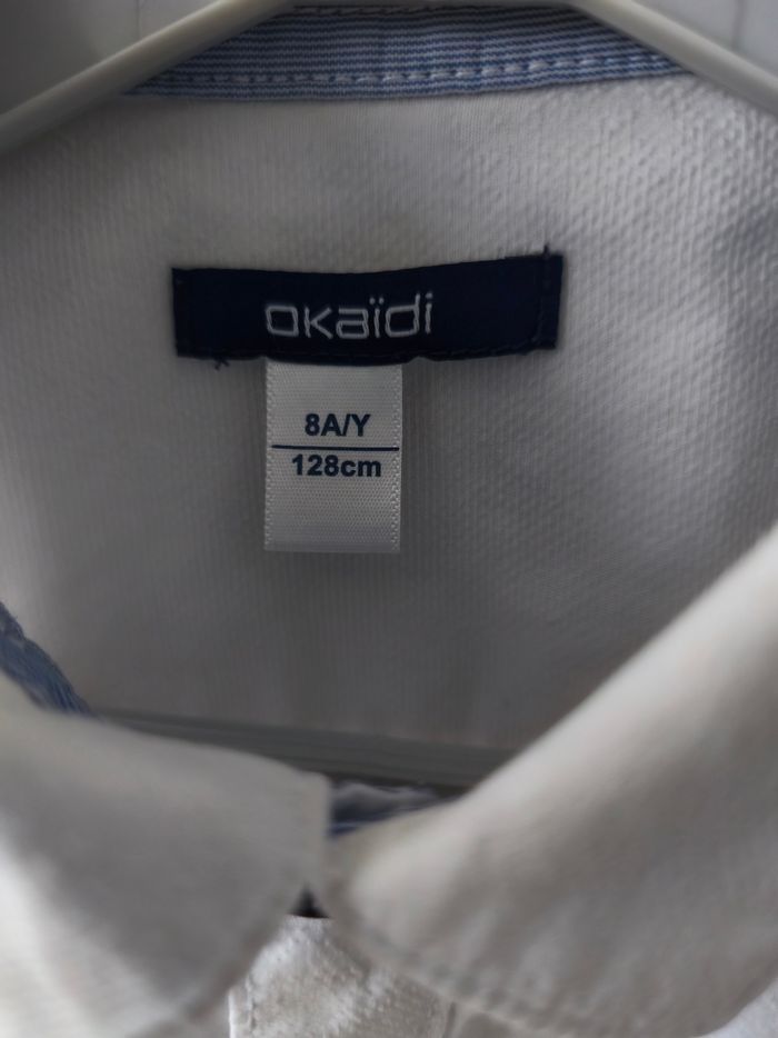 Chemise blanche manches longues Okaidi 1 - photo numéro 2