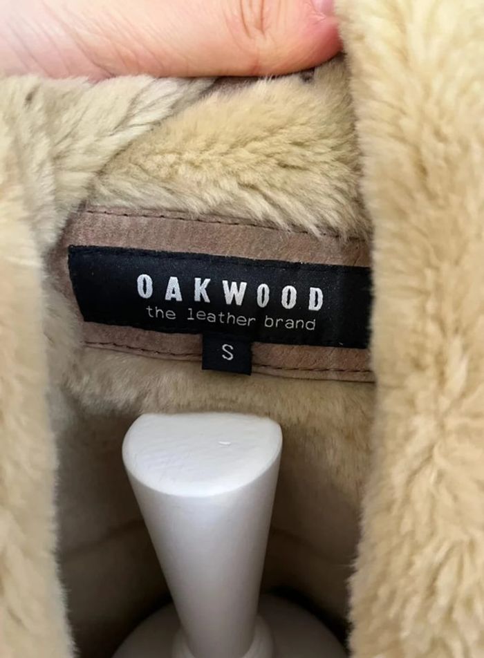 Blouson en cuir et fausse fourrure Oakwood - photo numéro 4