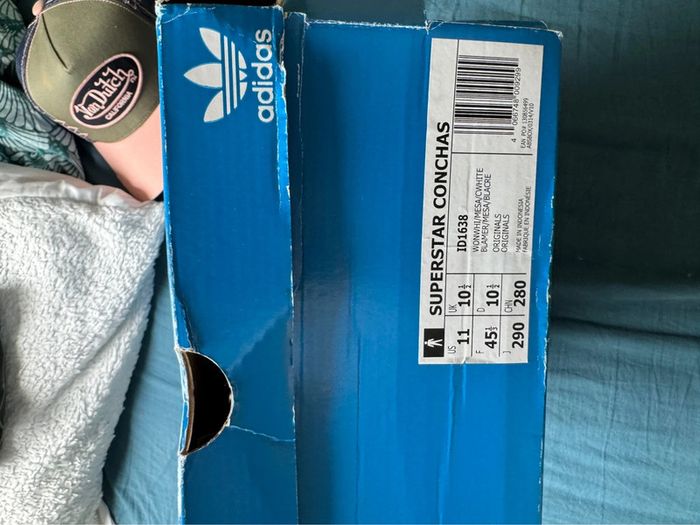 Adidas Superstar Conchas Sherpa – Taille 45 ⅓ – Neuf avec boîte - photo numéro 3
