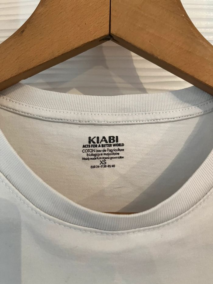 T-shirt à message taille XS - photo numéro 3