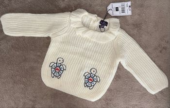 Pull 6 mois Sergent Major neuf