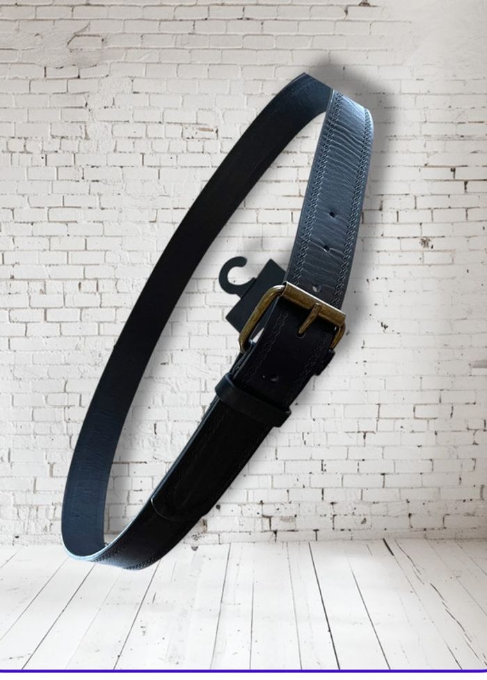 Ceinture neuve noir taille M 95 cm longueur total 110cm
