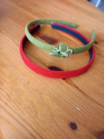 Serre tête en velour