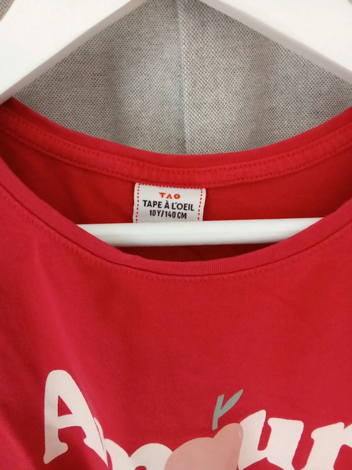 T-shirt TAO fille 10 ans - photo numéro 3