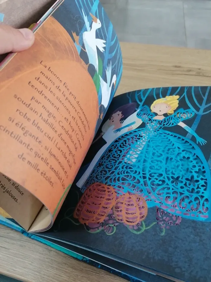 Livre cendrillon très belles illustrations - photo numéro 4
