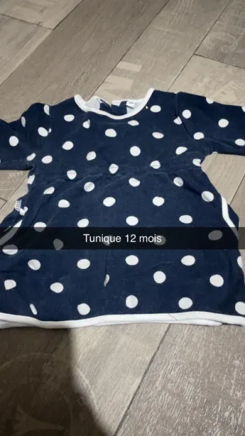 Tunique 12 mois