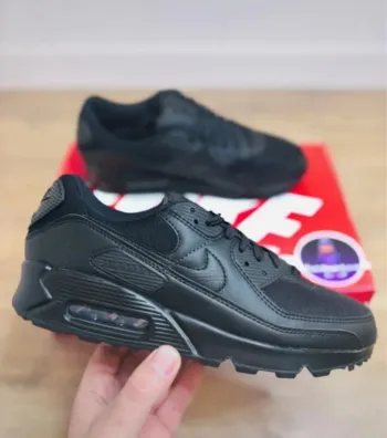 Nike Air Max 90 Black Triple Noir Taille 41