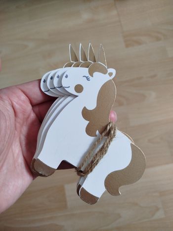 Dessous de verres licorne