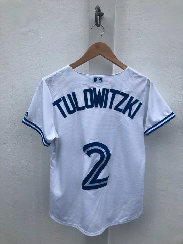 Maillot Majestic Blue Jays Toronto MLB made in USA ! - photo numéro 10