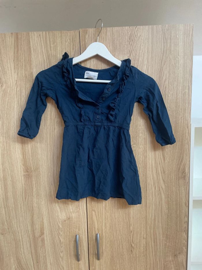 Tunique fille bleu lupilu 2-4 ans