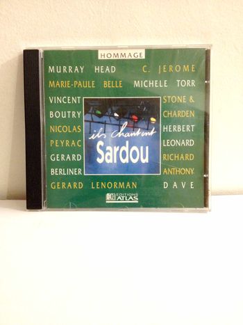 CD musique Sardou ils chantent
