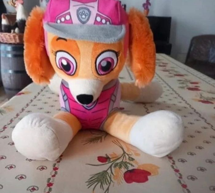 Lot de 2 grosses peluches pat patrouille assortis - photo numéro 3