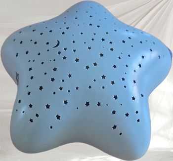 Veilleuse / projecteur d’étoiles en forme d’étoile